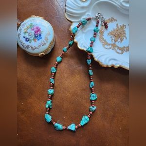 Sterling Beaded Necklace